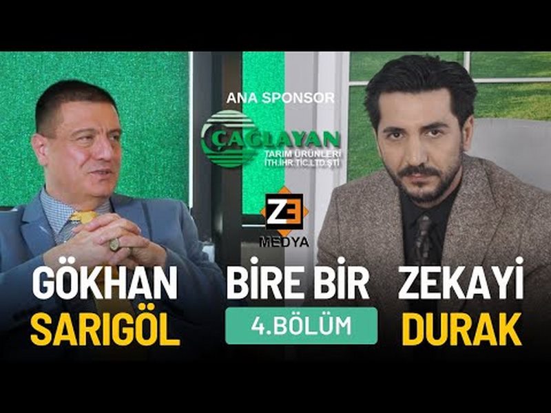 Çağlayan Tarım Ürünleri Ana Sponsorluğunda Ze.Medya Yapımıyla Bire Bir